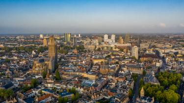 Utrecht vanaf Lucasbolwerk | Edwin van Wanrooij