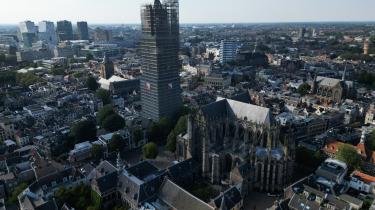 Binnenstad Utrecht met domtoren